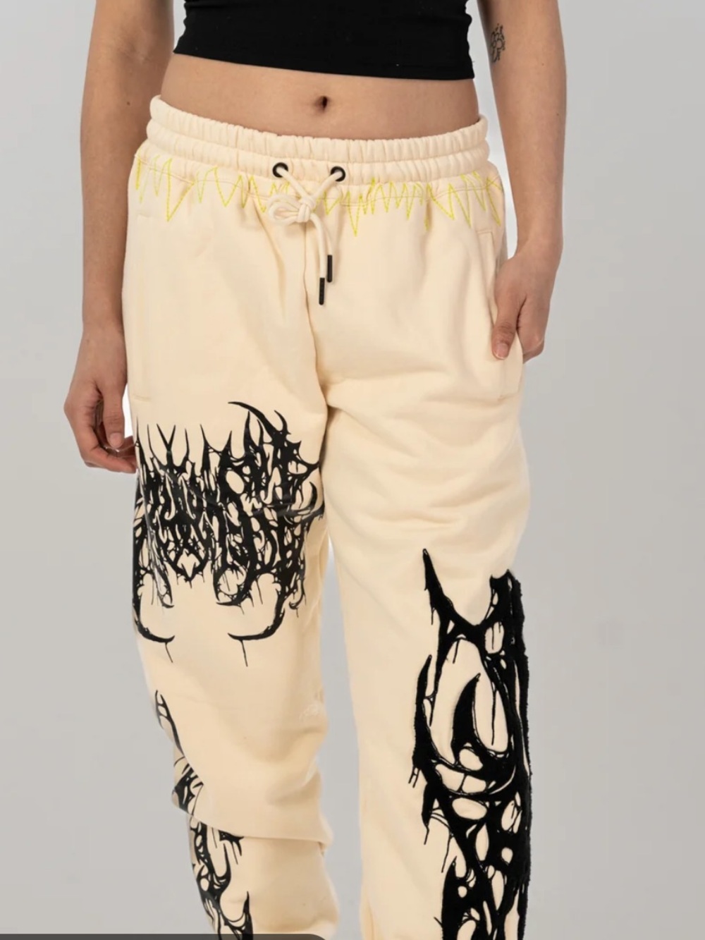 Youth Cream Graphic Sweatpant Joggers